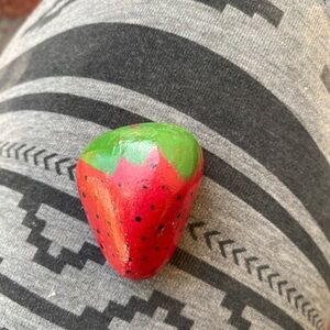 Colorful Strawberry-Shaped Kids Accessory